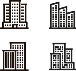 Obraz premium Professional Building Vector Logo Design for Real Estate & Architecture Projects