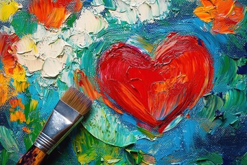 Painting a Heart: Art, Love, and Creativity