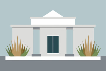 vector illustration of a building