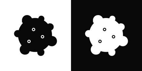 Pigment icon silhouette set. vector pictograms for ui