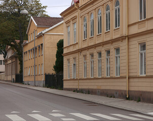 A street in the city