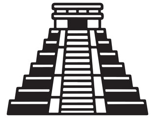 CHICHEN ITZA SILHOUETTE