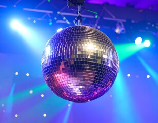 Obraz premium Disco ball in a nightclub