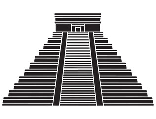 CHICHEN ITZA SILHOUETTE