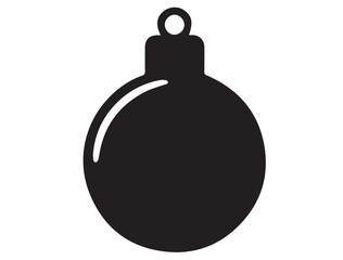 CHRISTMAS BALL SILHOUETTE 