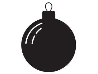 CHRISTMAS BALL SILHOUETTE 