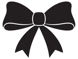 CHRISTMAS BOW SILHOUETTE
