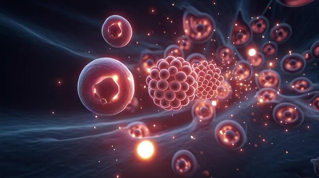 Membrane Fusion Realism, microbiome-based drug nanoparticle microbiome-based drug encapsulation microbiome-based drug lipid delivery animation