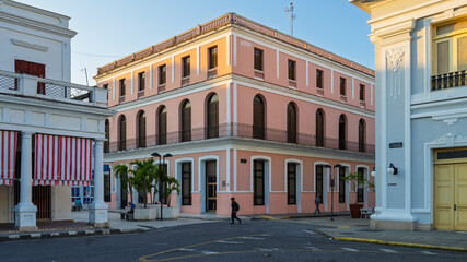 Naklejka premium Cuban building