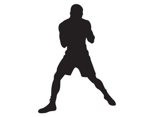 MALE BOXER SILHOUETTE