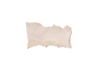 Torn Paper Piece with Layered Edges on png Background - Isolated Distressed Beige Texture for Notes and Design,  design assets,  Piece of gray paper tear 