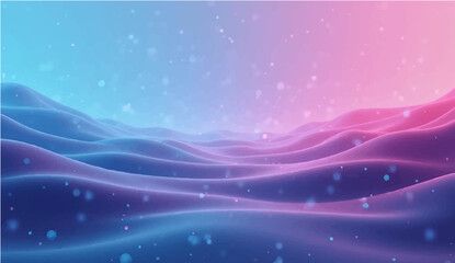 Abstract blue wave background with flowing lines and smooth gradient design