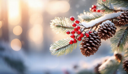 Christmas Decorations Background 