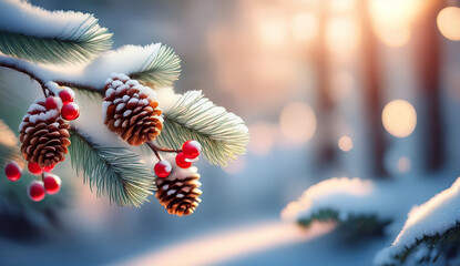 Christmas Decorations Background 