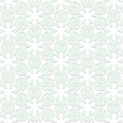 high-quality seamless vector pattern featuring a unique artistic composition