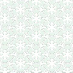 high-quality seamless vector pattern featuring a unique artistic composition