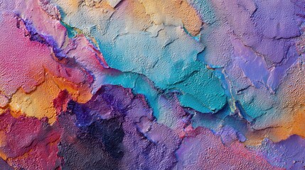 textured abstract colorful painting