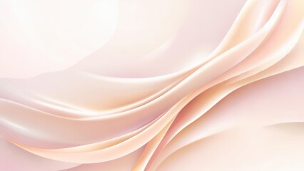 Soft, flowing, pastel curves