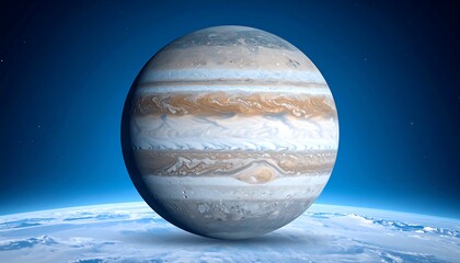 Jupiter in space
