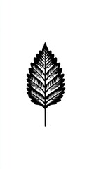 Intricate leaf design with detailed patterns showcasing nature's beauty and craftsmanship