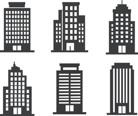 Minimal Skyscraper Silhouettes for Architecture Concepts