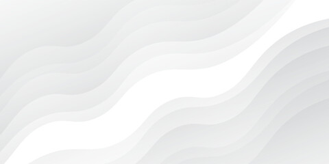 Obraz premium Vector gray line background curve element with white space for text and message design, illustration