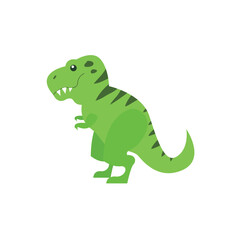 t-rex tyrannosaurus rex dinosaur emoji symbol sign icon vector illustration isolated flat