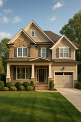 Fototapeta premium AI Generated House