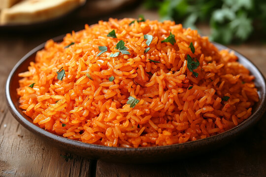 Spicy fried rice.