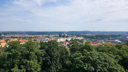 Panoramic View of Prague Castle
