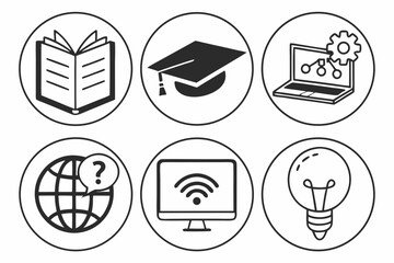 set of vector icons