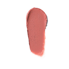Fototapeta premium soft light pink matte lipstick smear, cosmetics beauty product texture, liquid blush, lipstick swatc