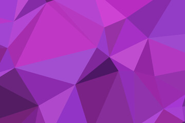 Polygonal mosaic with gradient color abstract geometric background. Low Poly background design. Technology low Poly background. Modern and trendy abstract geometric background in a low poly style.