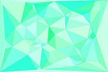 Polygonal mosaic with gradient color abstract geometric background. Low Poly background design. Technology low Poly background. Modern and trendy abstract geometric background in a low poly style.