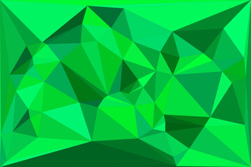 Polygonal mosaic with gradient color abstract geometric background. Low Poly background design. Technology low Poly background. Modern and trendy abstract geometric background in a low poly style.