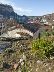 Old houses at town of Melnik, Bulgaria
