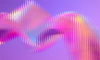 Gradient Multicolored. Vector Glass grainy Blurred neon in pastel colors. For covers, wallpapers, branding and other projects. Multicolored glass texture for banner, wallpaper, template, print.