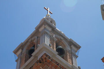 bell tower of the church