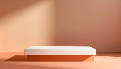 A clean horizontal platform on a scene