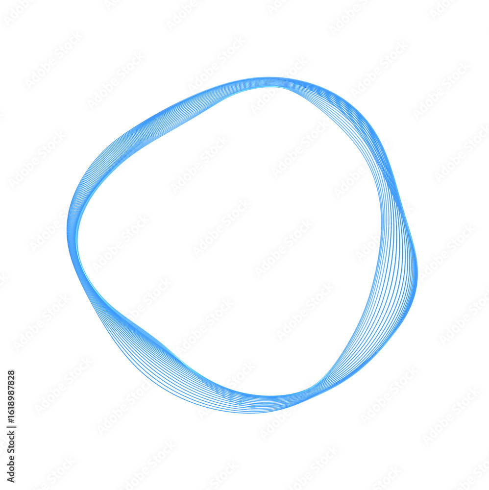 Poster abstract colorful circle swirl spectrum, futuristic ai personal assistant app screen, creative scien