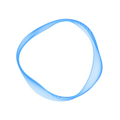 Obraz premium Abstract colorful circle swirl spectrum, futuristic AI personal assistant app screen, creative science and technology background, vibrant multi colored circular copy space frame transparent