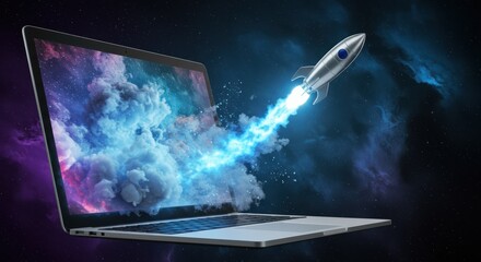 The Deep Crimson Heart of a Velvet Rose Unfolding Petals in Glorious Bloom Amidst a Lush Garden Backdrop