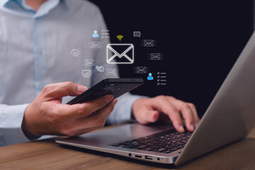 Digital marketing and social media automation with AI technology that delivers email, user...
