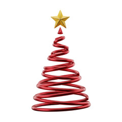 Árvore de natal Ícone Elemento 3D Render para Composição PNG Transparente Report Notice Communication Works Municipal Government Social Media Editable PSD