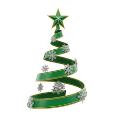 Árvore de natal Ícone Elemento 3D Render para Composição PNG Transparente Report Notice Communication Works Municipal Government Social Media Editable PSD