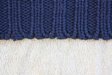 knitted wool texture