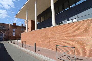 Préfecture du département de la Haute Garonne, vue de l'extérieur, ville de Toulouse,...
