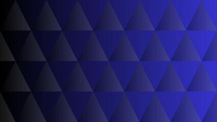 Obraz premium Colored triangles on a wall