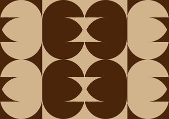 vector seamless pattern with floral elements