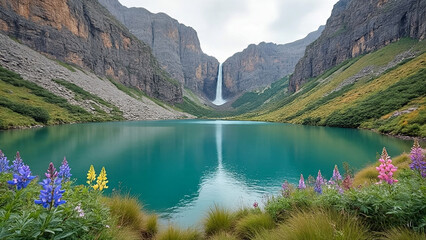 lake in yosemite national park